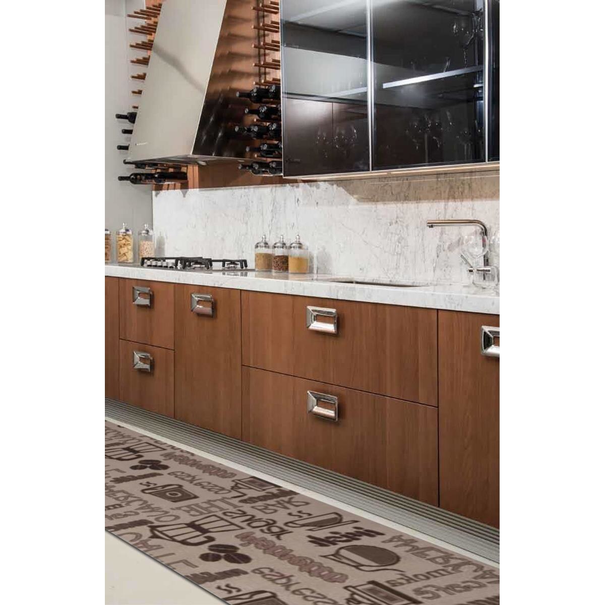 Covor Tip Traversa Bucatarie Poliester CT-131203 67x250 cm